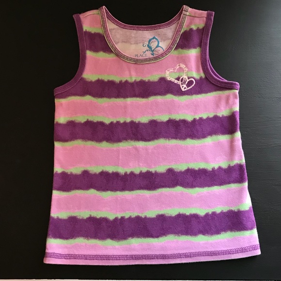 The Children's Place Other - The Children’s Place Tie Dye Peace 💜 Tank Top ✌️
